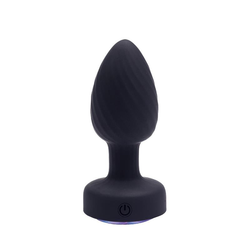 1-Rotacyjny wibrujący korek analny Achelous Fantasy USB 10 cm-1