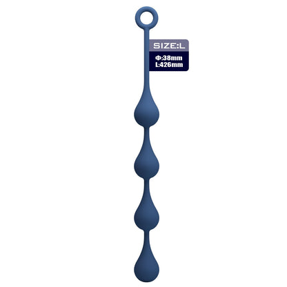 4-Kulki analne silikonowe wodoodporne Mr Play Waterdrop 43 cm-4