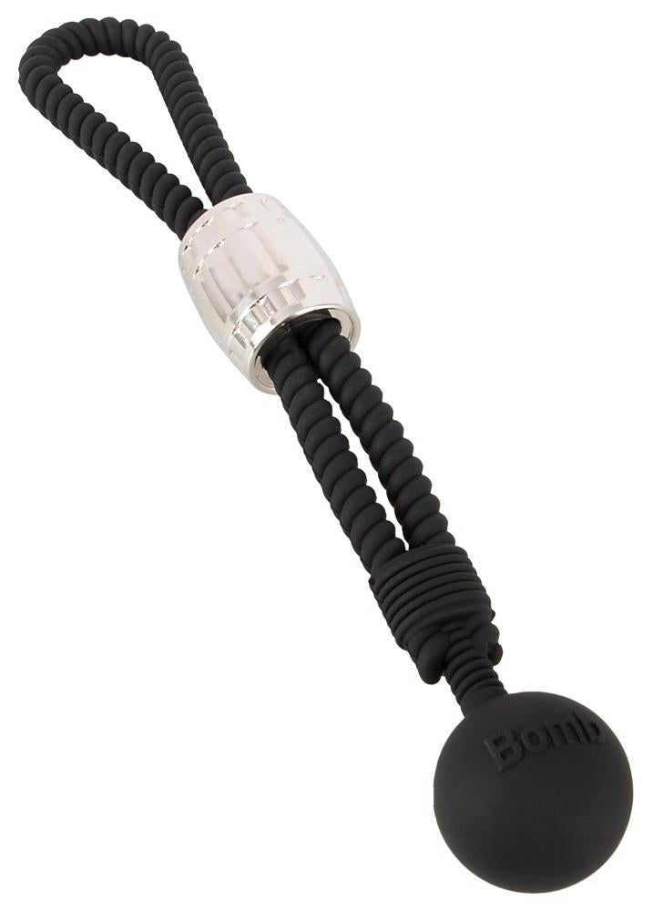 2-Pierścień erekcyjny Rebel Heavy Rope z kulą-2