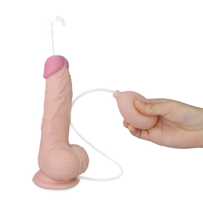 3-8"" Soft Ejaculation Cock With Ball-3