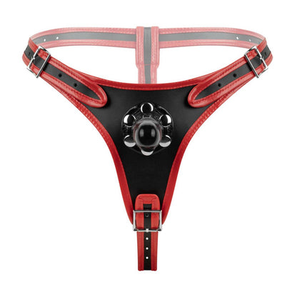 2-Uprząż strapon na trzy dildo EasyToys-2