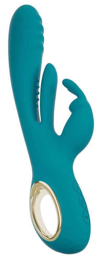 4-Wibrator króliczek Sweet Smile z ruchem posuwistym USB 25 cm-4
