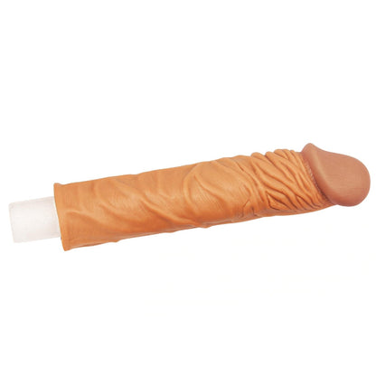 3-Add 2"" Pleasure X Tender Penis Sleeve Brown-3