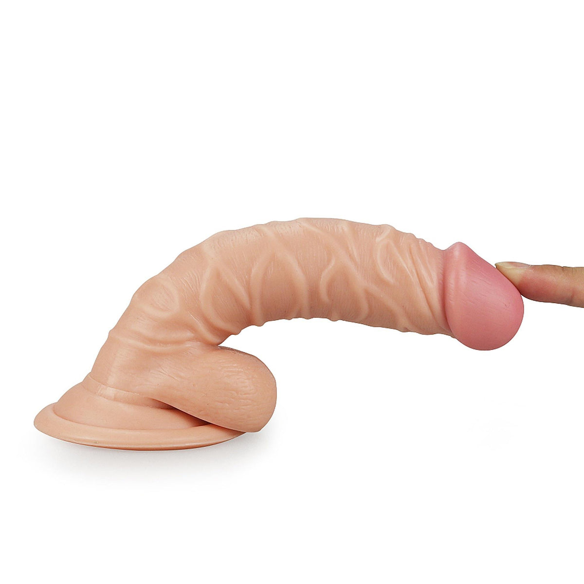 2-7.5"" Real Extreme Dildo Flesh-2