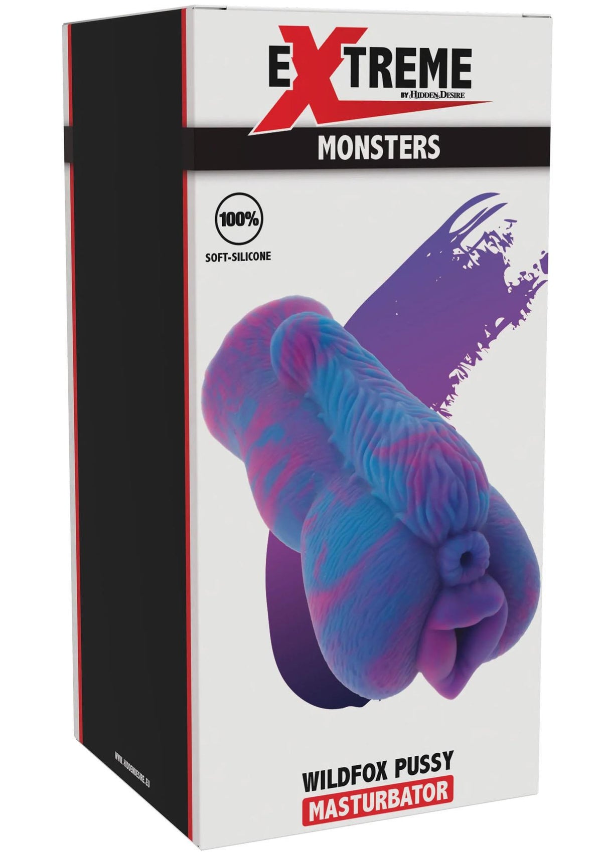 3-Masturbator silikonowy Wildfox Hidden Desire 16,5 cm-3