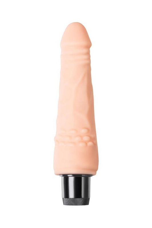 2-Wibrator realistyczny wielostopniowy A-Toys TPE 16 cm-2