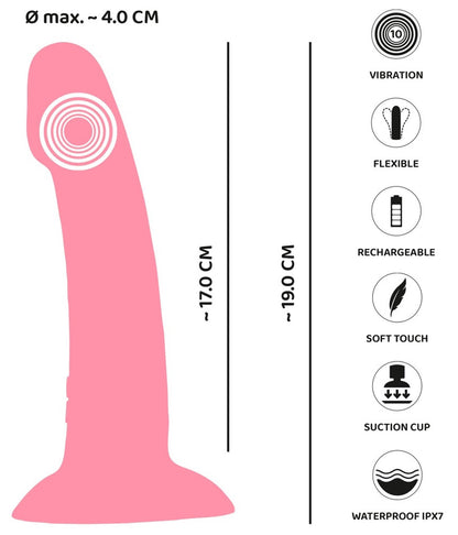 2-Wibrator punktu G You2Toys Heart Guy różowy silikonowy USB-2