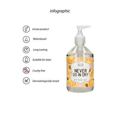 4-Lubrykant analny mrowiący na bazie wody S Line 500 ml-4