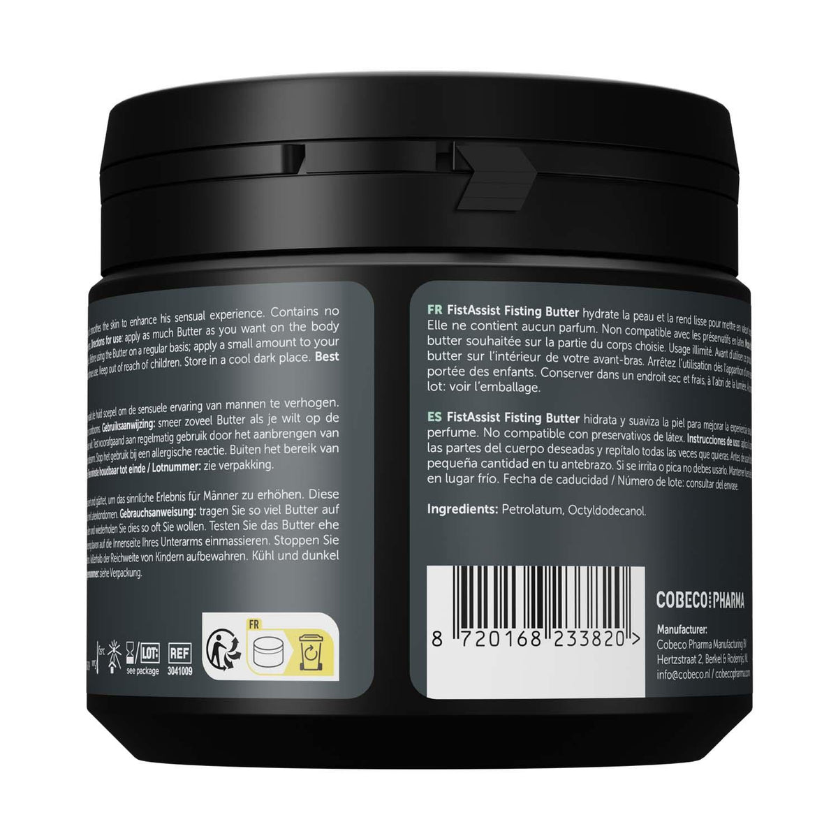 2-Olejkowe masło do fistingu Fist Assist Cobeco 500ml-2