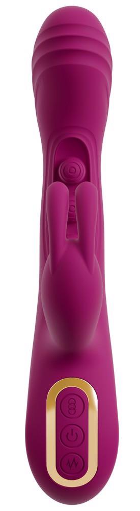 2-Wibrator króliczek Javida 2F squirt silikonowy USB 22,5 cm-2