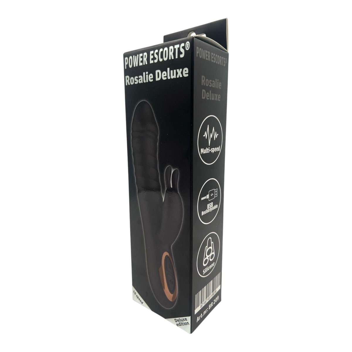 1-Wibrator króliczek Rosalie Deluxe silikonowy USB 22 cm-1