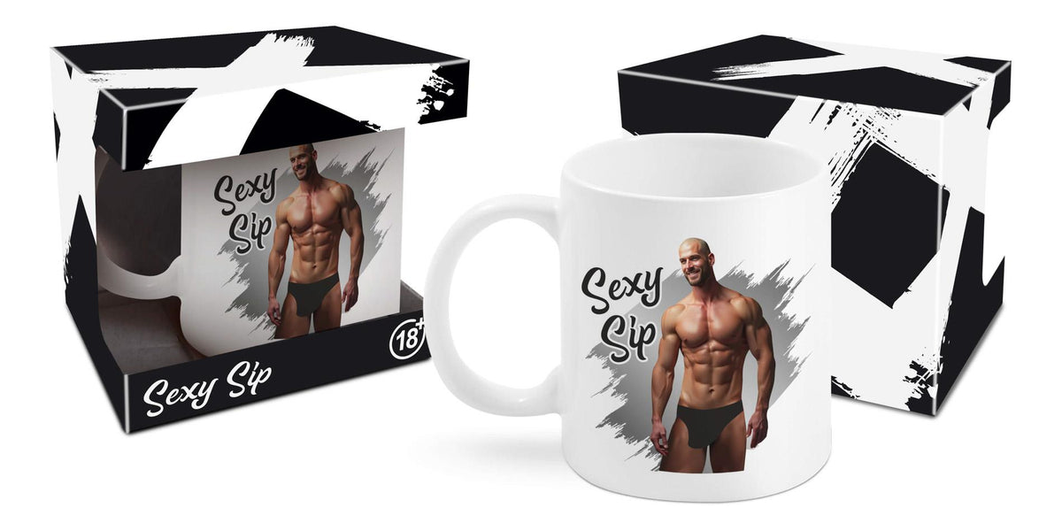 1-Kubek Sexy Sip Men 300ml House of Mugs-1