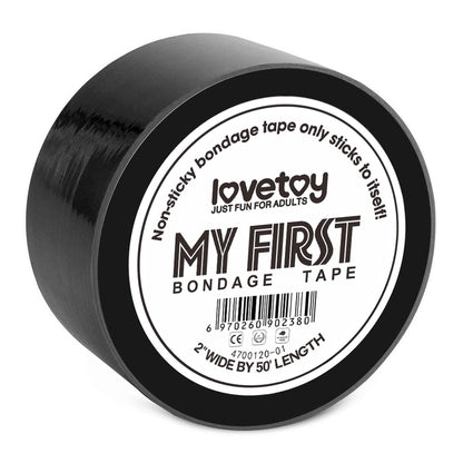 2-My First Non Sticky Bondage Tape Black-2