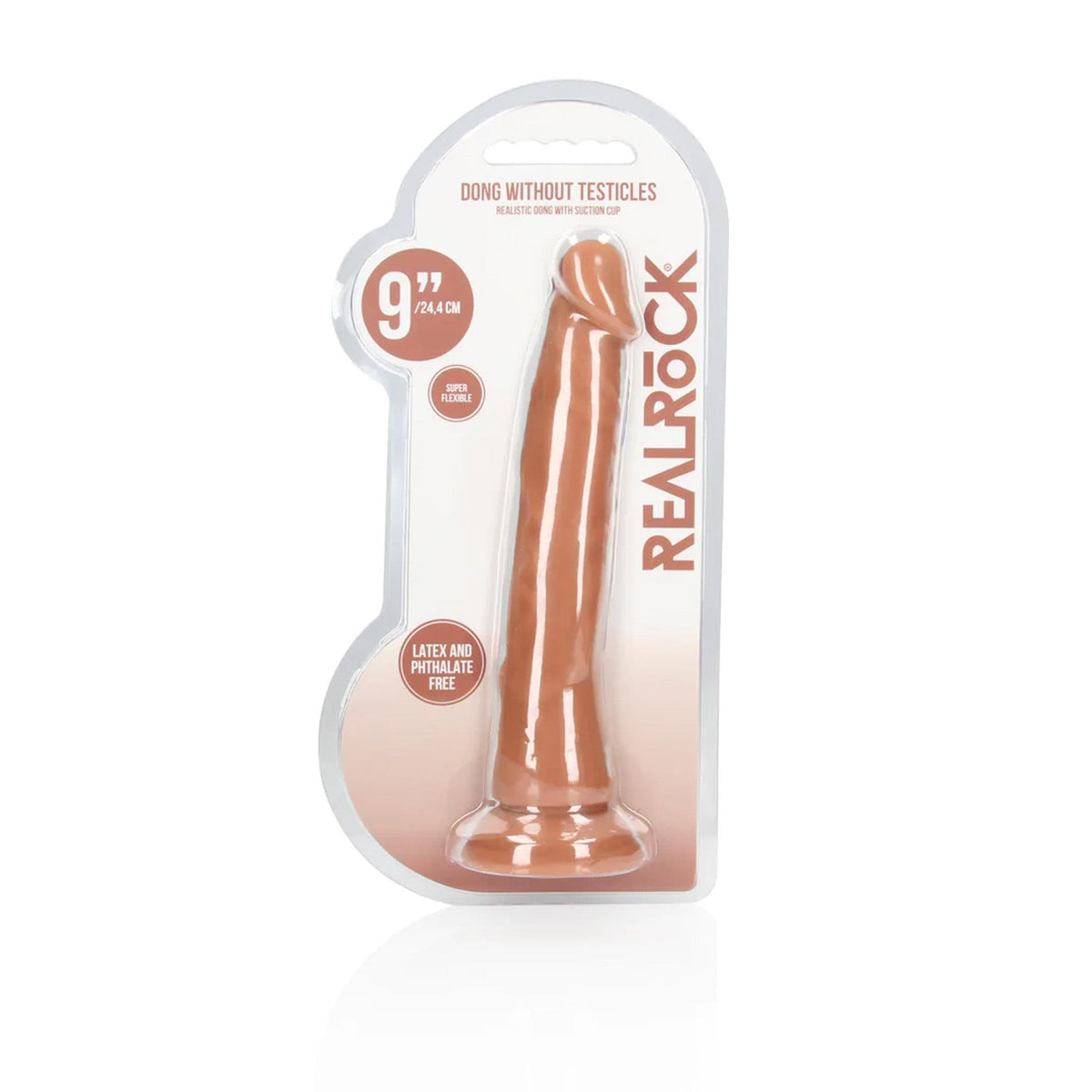 4-Dildo realistyczne RealRock bez jąder 24 cm-4