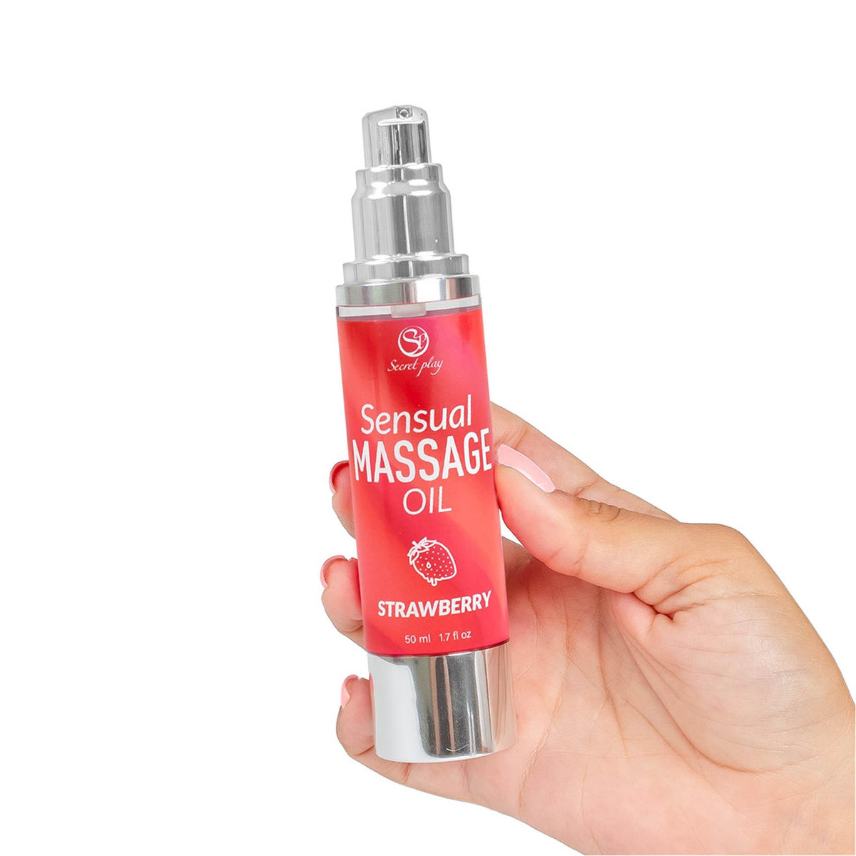1-Olejek do masażu truskawkowy Secret Play 50 ml-1