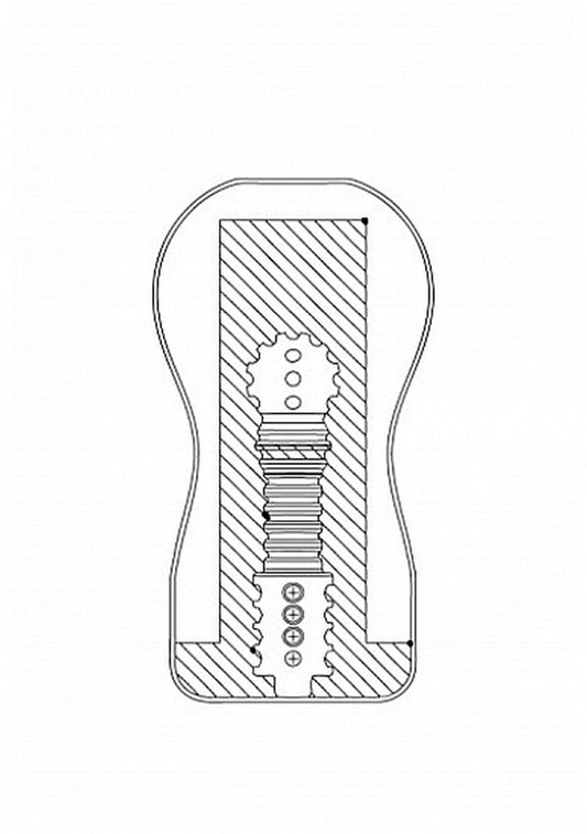 2-Masturbator analowy Easy Rider ShotsToys 15.7 cm wodoodporny-2