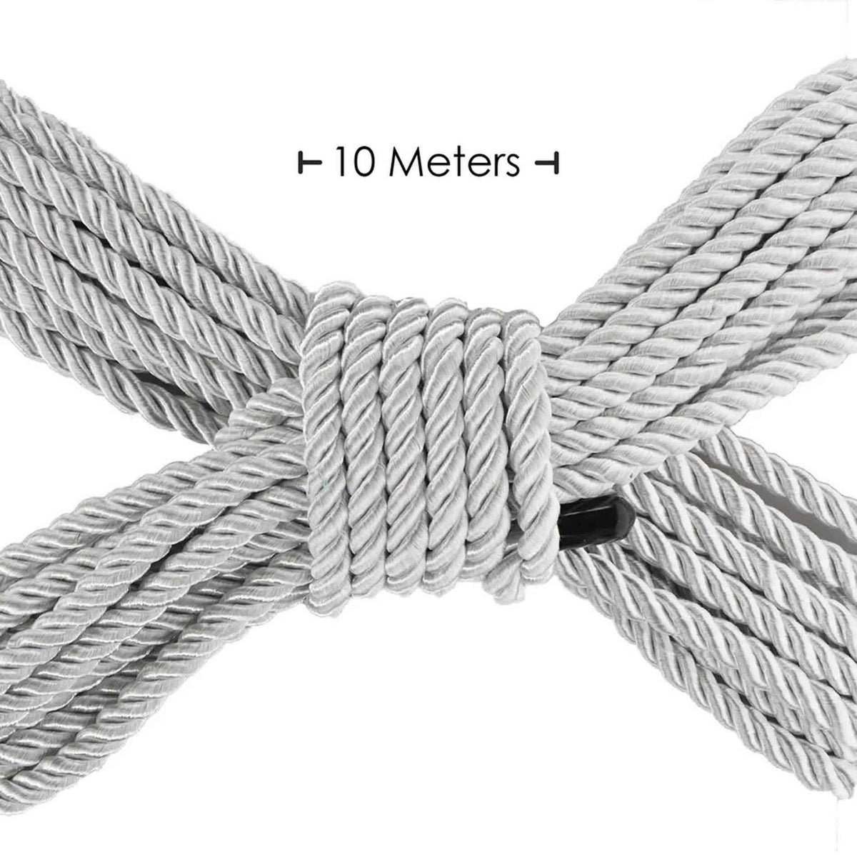 1-Lina bondage Ouch! srebrna 10 m-1