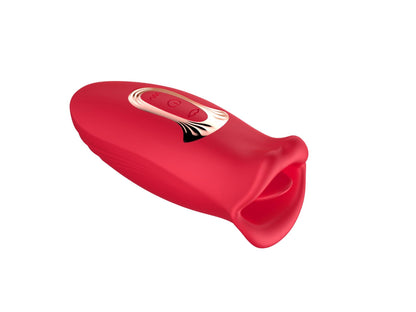 1-Stymulator łechtaczki z języczkiem B Series Cute czerwony USB-1
