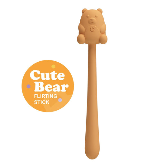1-Stymulator łechtaczki Cute Bear Pretty Love 7 wibracji silikonowy USB-1