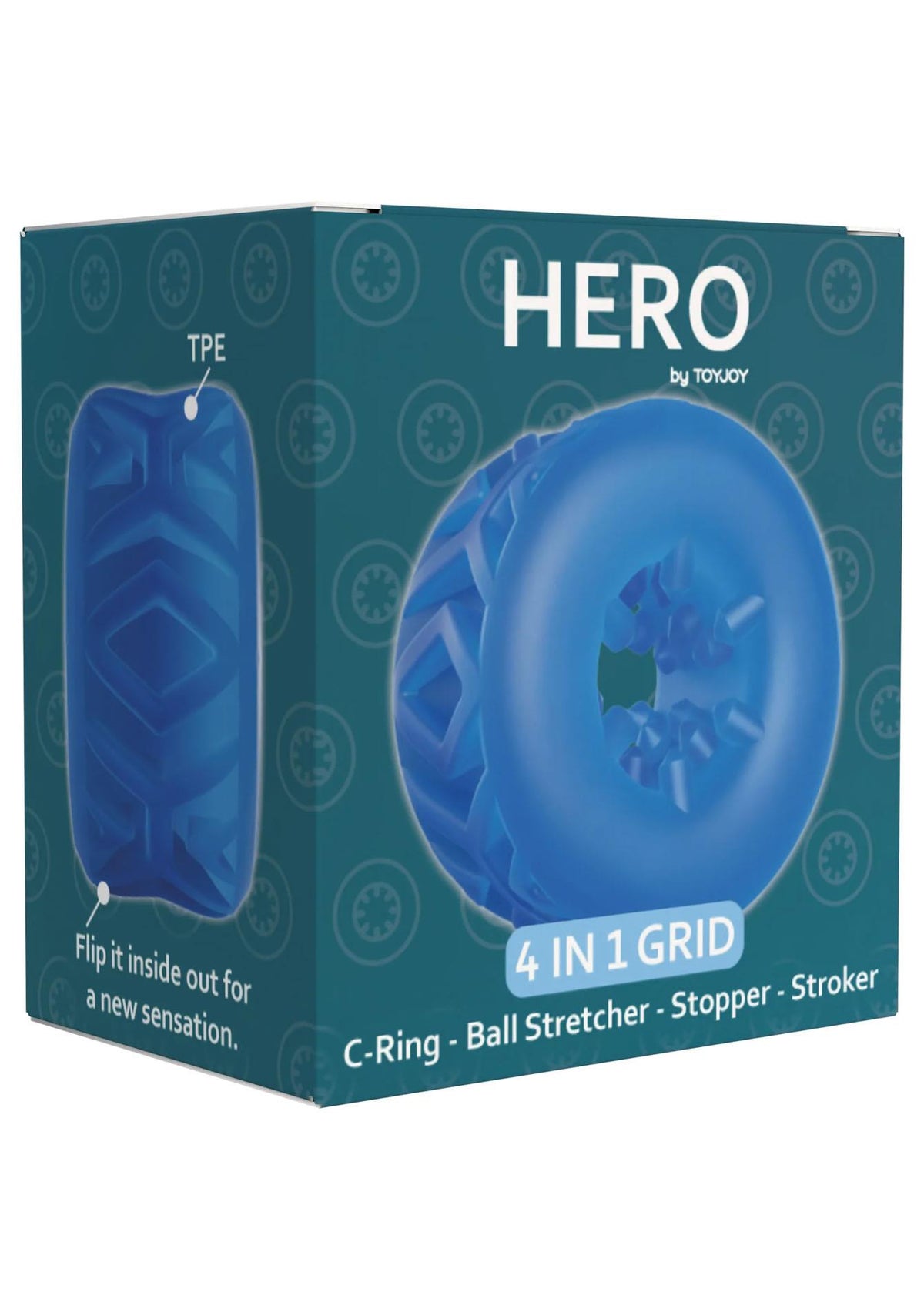 3-Pierścień ToyJoy Hero 4 w 1 na penisa i jądra-3