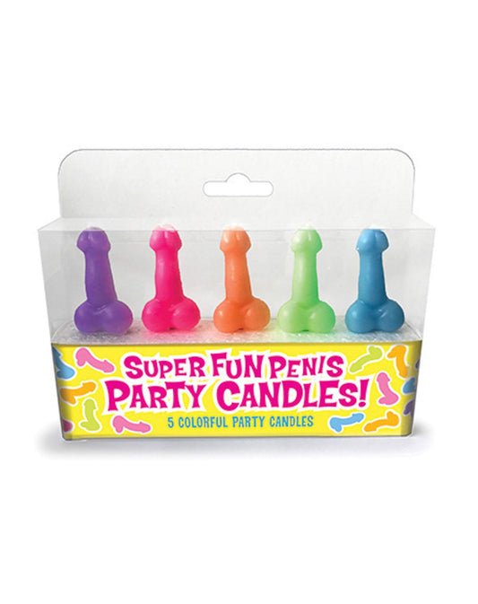 1-Świeczki imprezowe Super Fun w kształcie penisa 6 sztuk-1