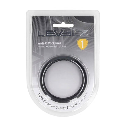 5-Pierścień erekcyjny silikonowy Levelz XXL 55mm czarny-5