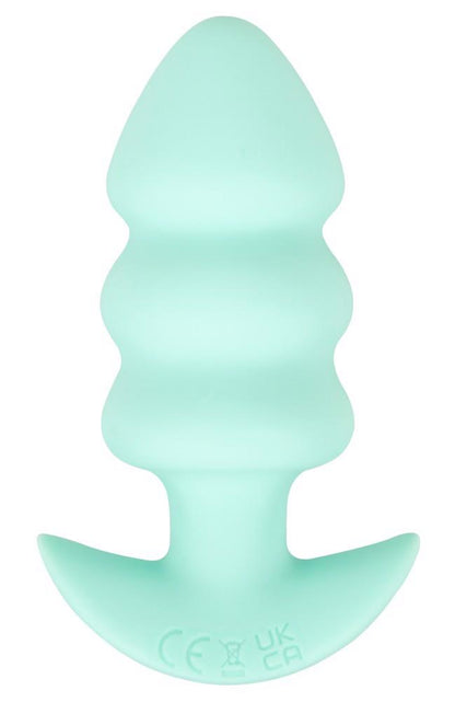 1-Mini korek analny wibrujący Cuties zielony USB-1