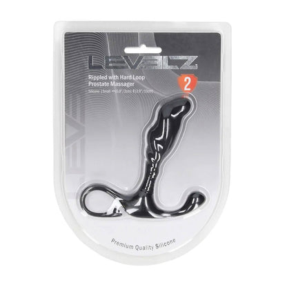 3-Masażer prostaty silikonowy Levelz S czarny 10 cm-3