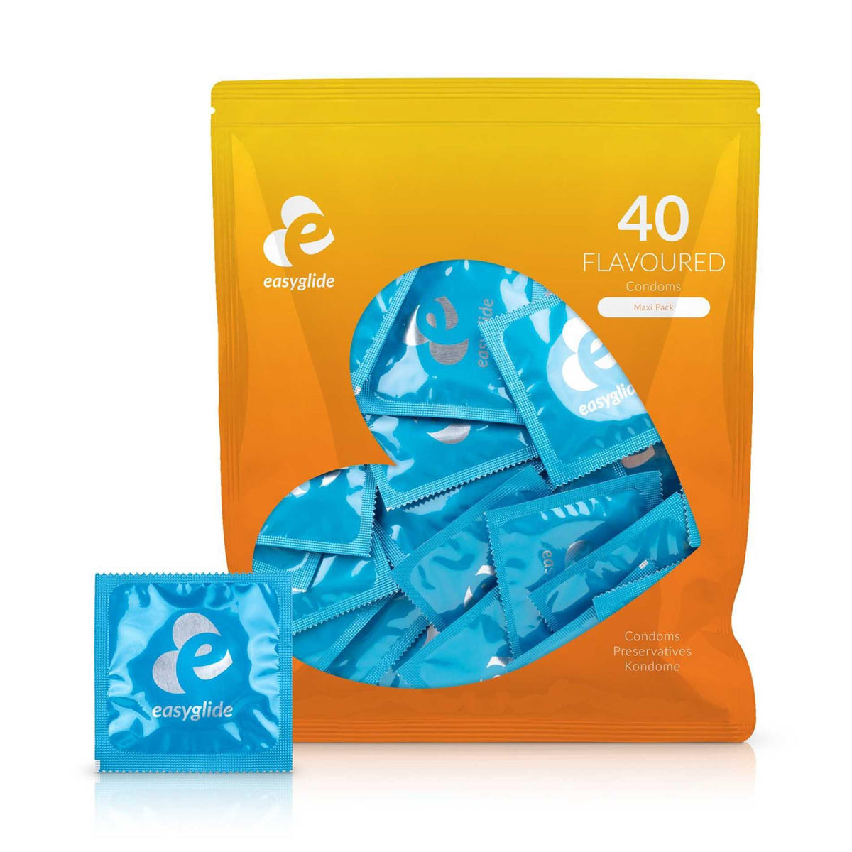 4-Prezerwatywy EasyGlide smakowe owocowe 40 sztuk-4