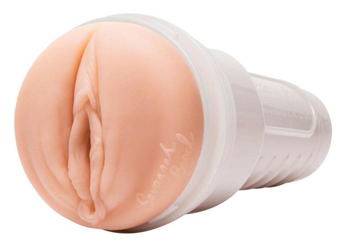 3-Realistyczny masturbator Fleshlight Savannah Bond beżowy 25 cm-3