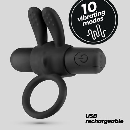2-Pierścień erekcyjny wibrujący Crushious Wonka silikonowy USB 7,8 cm-2