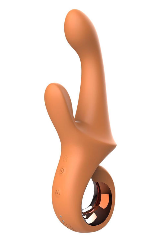 2-Wibrator króliczek punktu G Glam Dreamtoys silikonowy USB-2