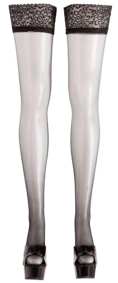 3-Hold-up Stockings black 2-3