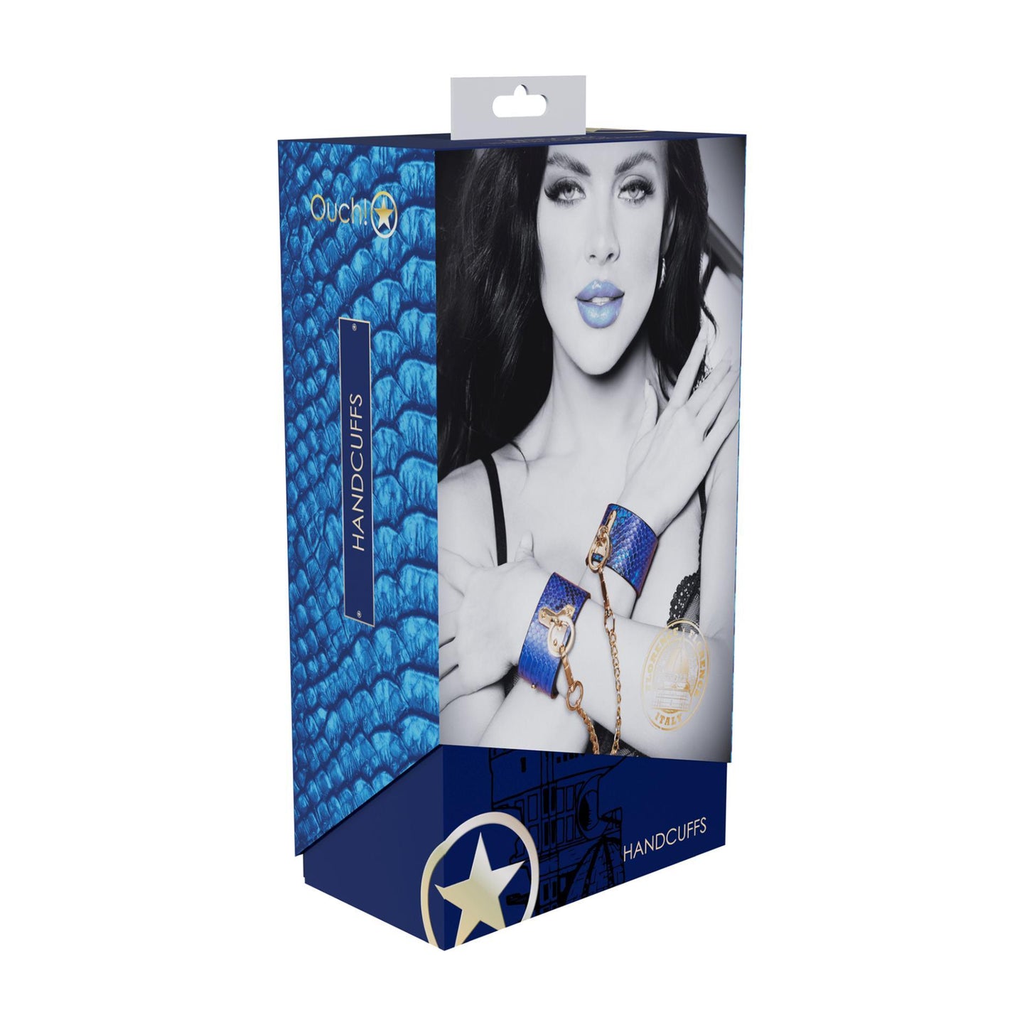 5-Florence Collection - Handcuffs - Blue-5