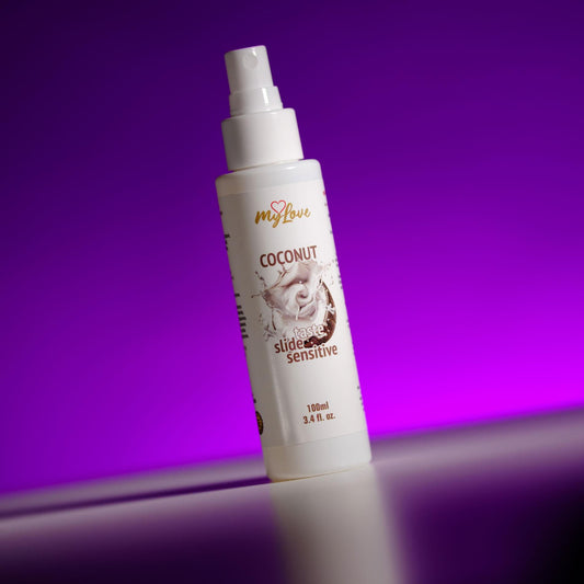 1-Delikatny żel intymny smakowy kokosowy MyLove 100 ml-1