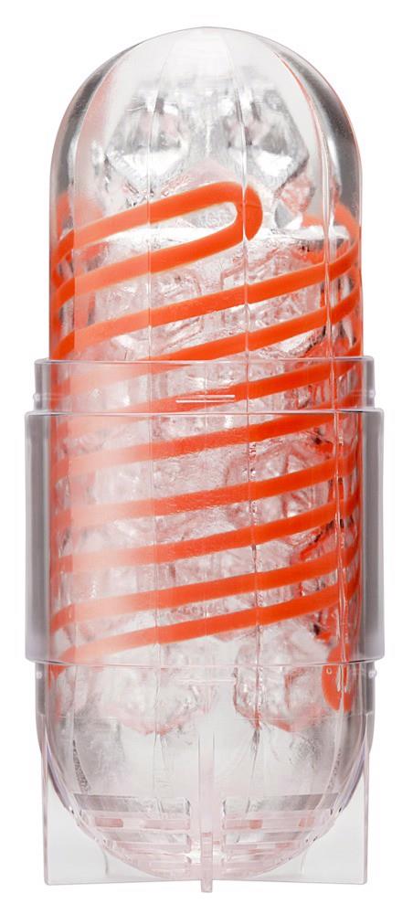 3-Masturbator spinner Tenga Hexa przezroczysty 13 cm-3