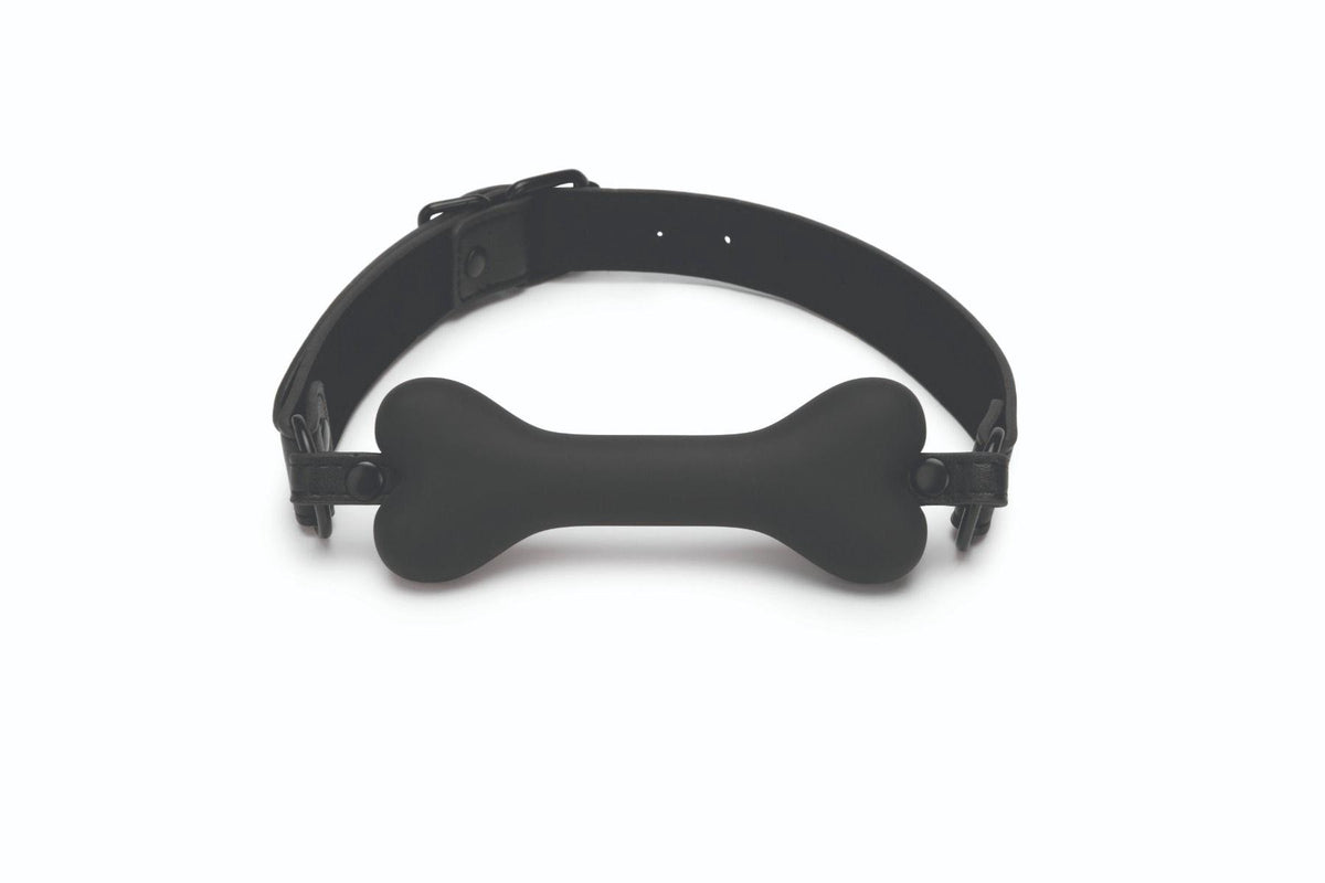 2-Knebel silikonowy Prowler Bone czerwony-2