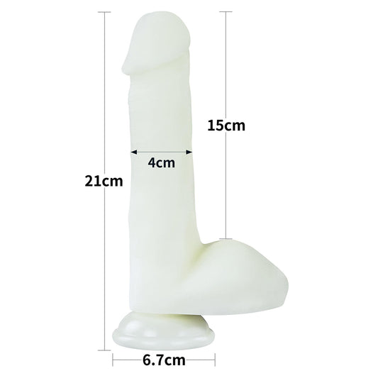 2-Dildo Lovetoy Lumino Play silikonowe świecące 20 cm-2