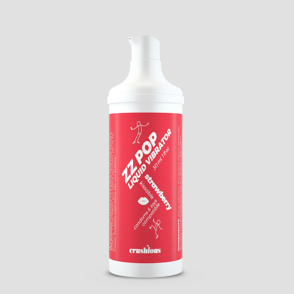 2-Płyn wibrujący Crushious ZZ Pop truskawkowy 30 ml-2
