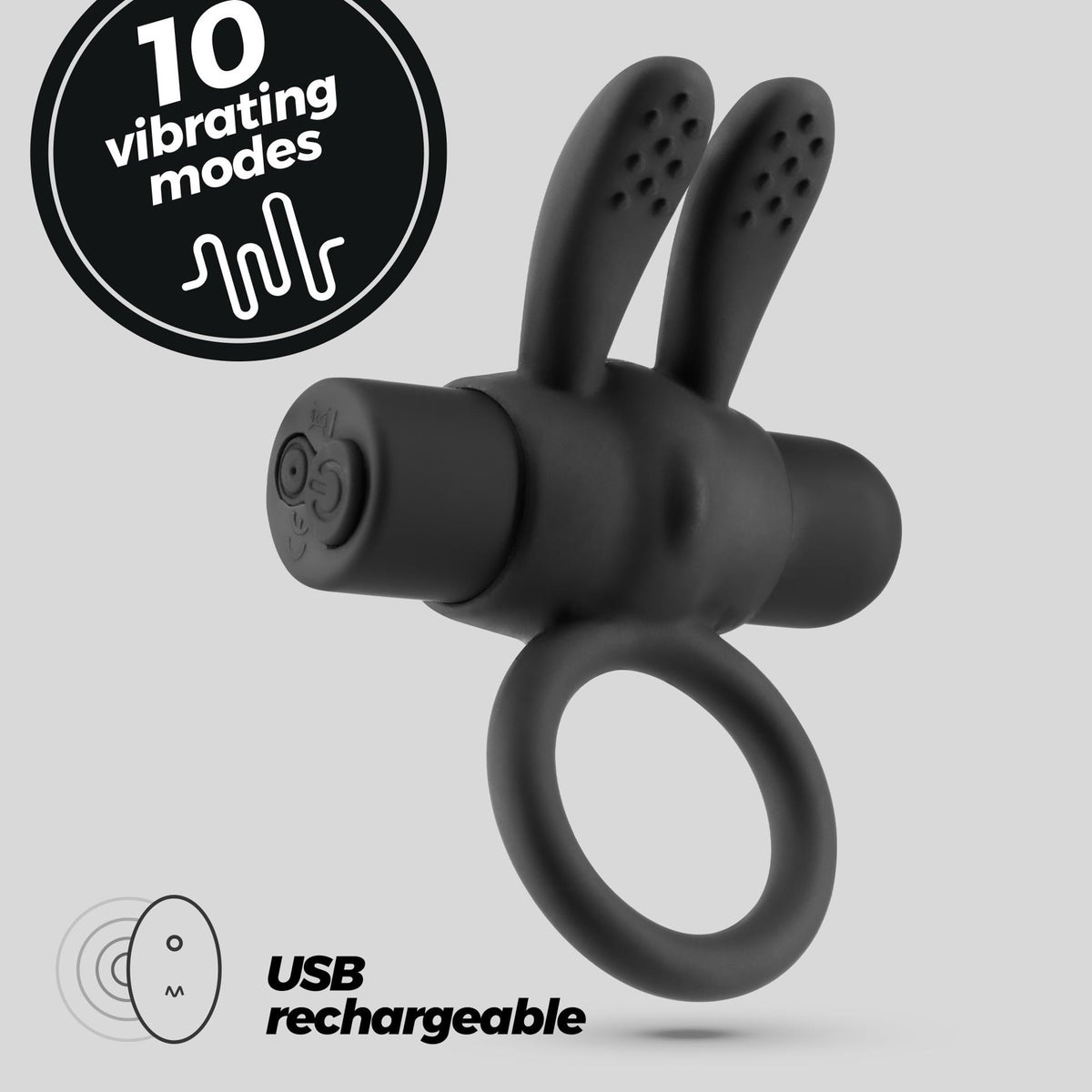 2-Pierścień wibrujący Crushious Nacho z pilotem USB-2