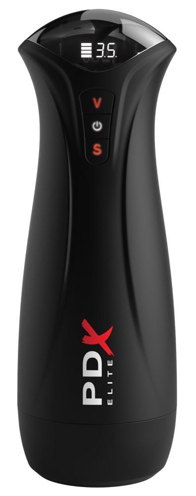 2-Masturbator z wibracją i ssaniem PDX Elite USB 24,5 cm-2