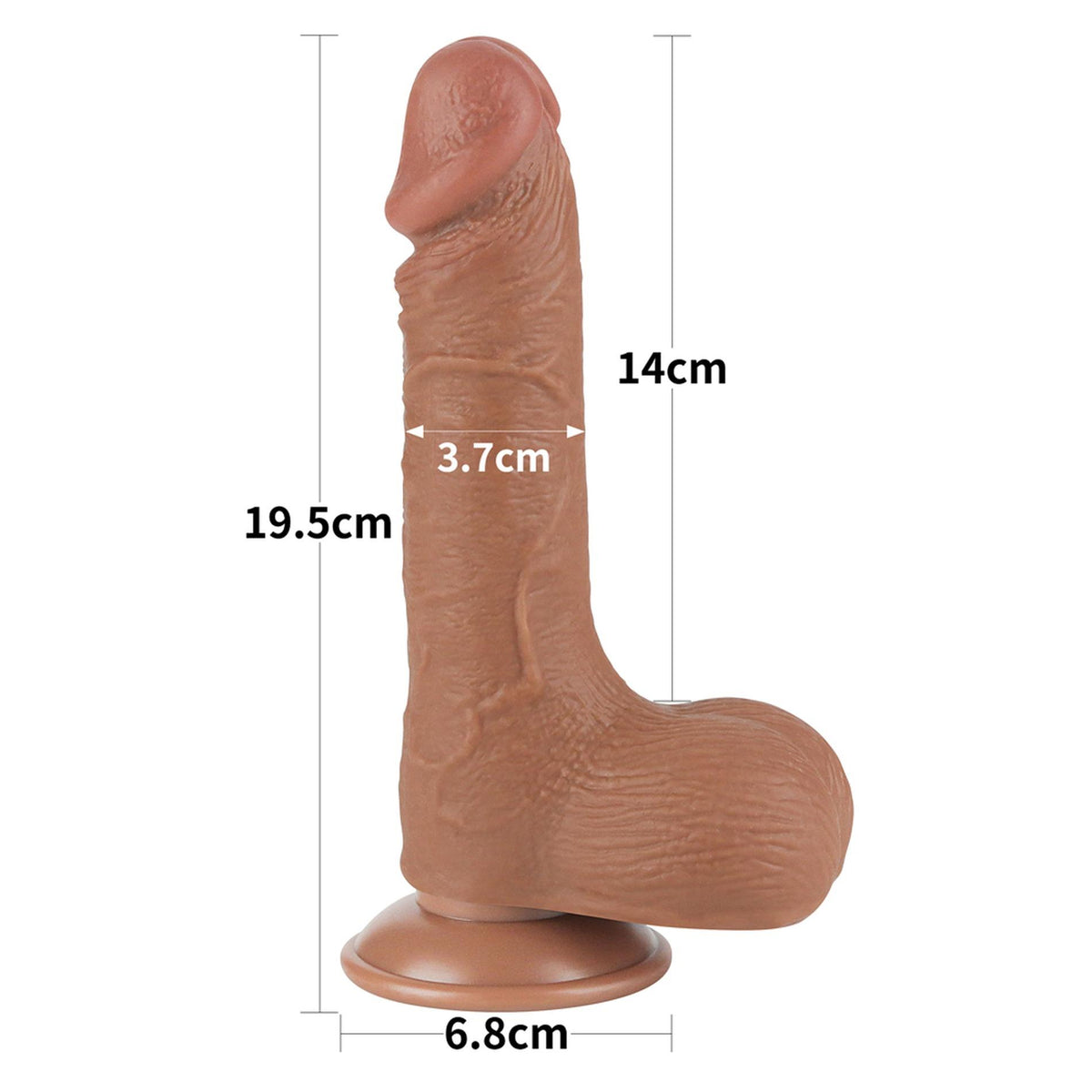 1-7.5'' Sliding Skin Dual Layer Dong Brown-1