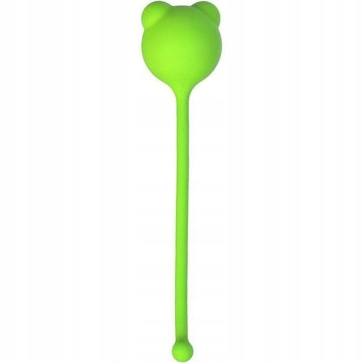 5-Kulki waginalne silikonowe A Toys zielone 12 cm-5