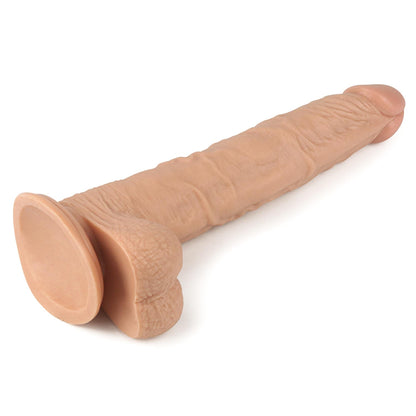 1-9.5'' Real Extreme Dildo Flesh-1