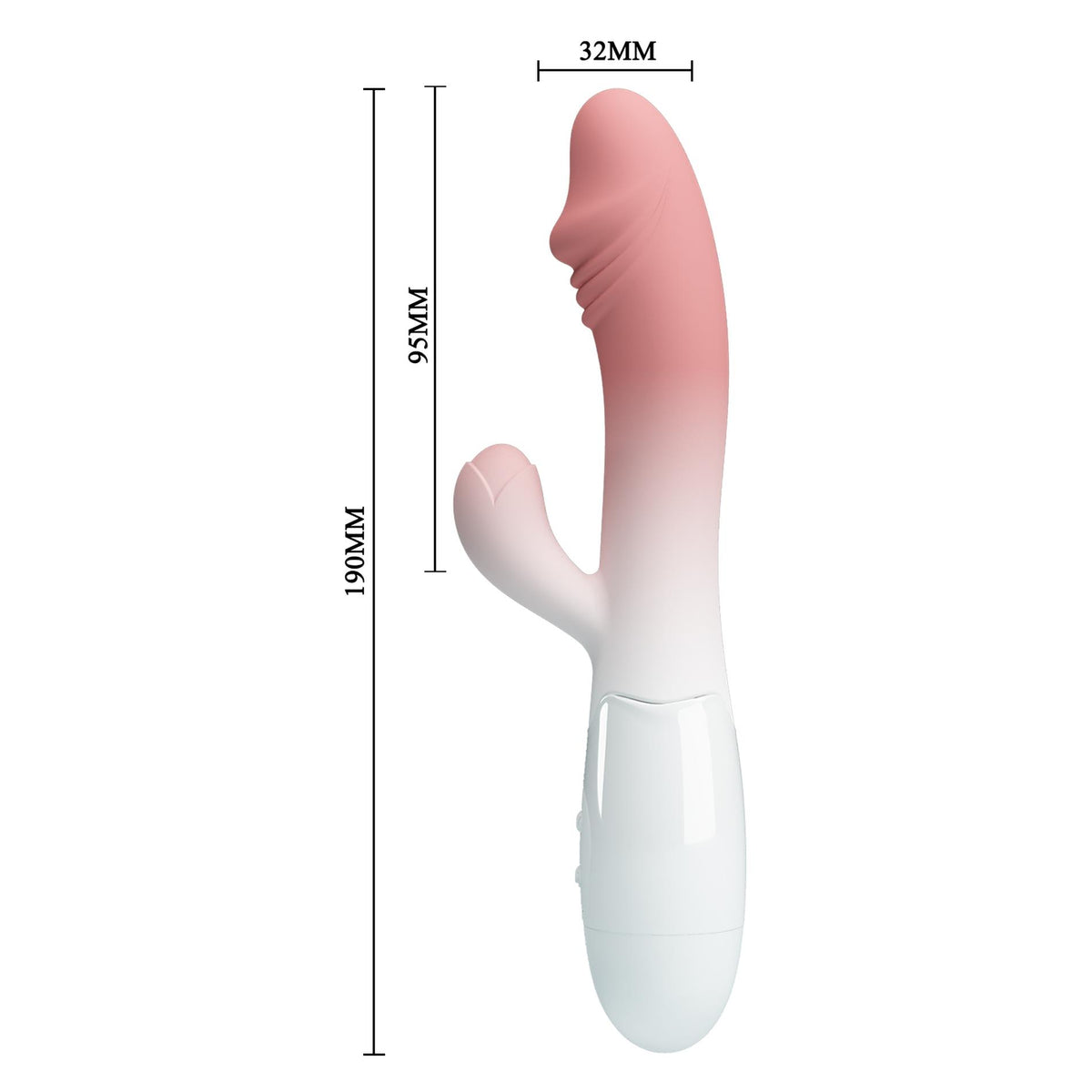 5-Wibrator króliczek Pretty Love Snappy jasnoróżowy 19 cm 30 funkcji-5