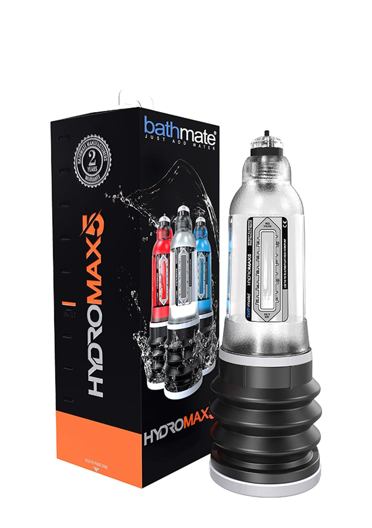 2-Pompka Bathmate Hydromax 5 przezroczysta-2
