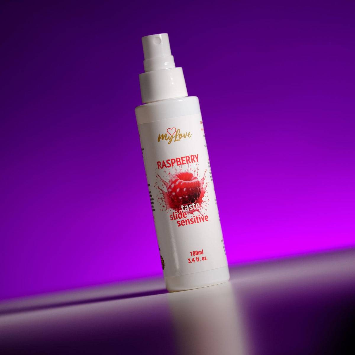 2-Żel intymny smakowy malinowy MyLove Taste Slide Sensitive 100 ml-2
