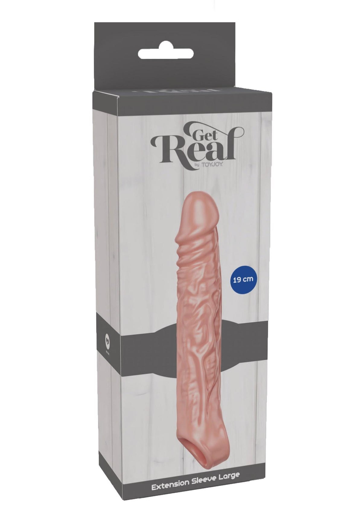 1-Nakładka erekcyjna ToyJoy Get Real Large 19 cm TPE-1
