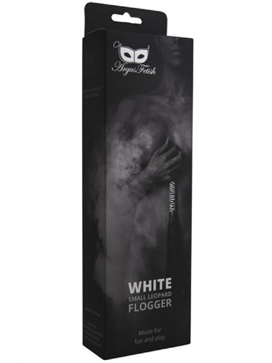 1-Flogger klasyczny biały pantera mały Argus 45 cm-1