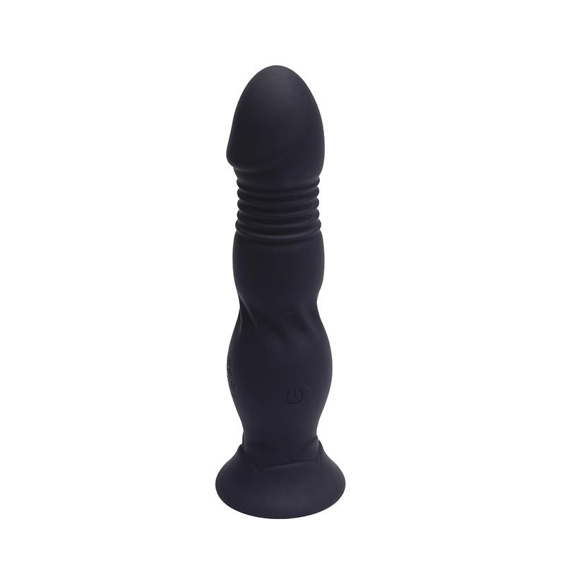 1-Silikonowy wibrator analny posuwisty Dionysus Fantasy 15 cm-1